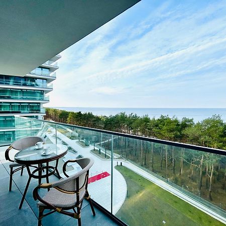 Wave - Aurum II Apartment - Front Sea View ミエンジズドロイェ エクステリア 写真