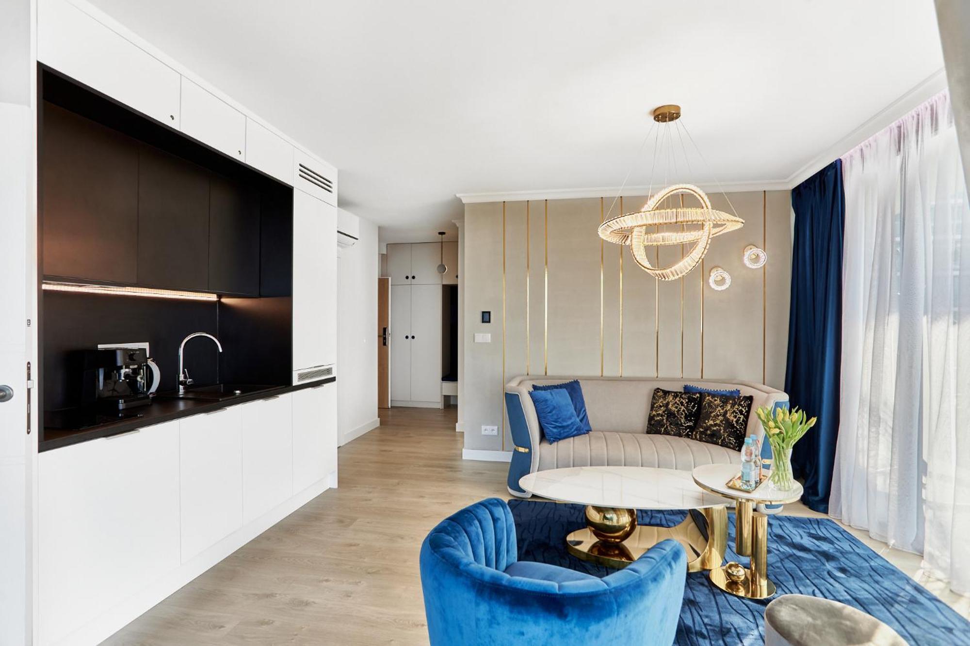 Wave - Aurum II Apartment - Front Sea View ミエンジズドロイェ エクステリア 写真
