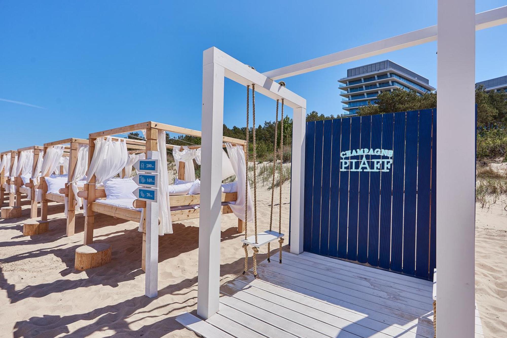 Wave - Aurum II Apartment - Front Sea View ミエンジズドロイェ エクステリア 写真