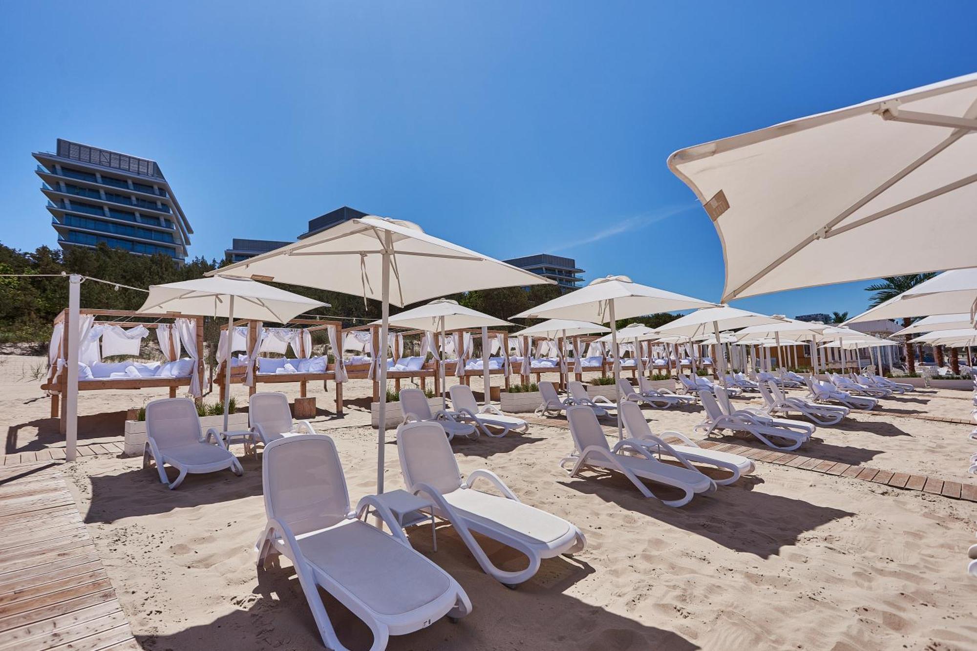 Wave - Aurum II Apartment - Front Sea View ミエンジズドロイェ エクステリア 写真